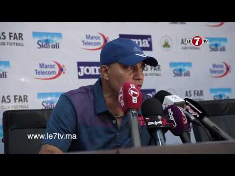 بالفيديو طاليب يشيد بمجهودات لاعبيه