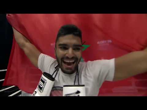 القصري يواصل بدايته القوية في منظمة الغلوري العالمية للكيك بوكسينغ