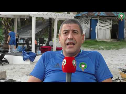 شاهد طبيب المنتخب المغربي عبد الرزاق هيفتي يكشف تفاصيل الرحلة إلى جزر القمر