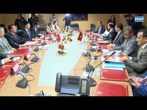 أحمد عبد النباوي يُجري مباحثات مع نائب وزير العدل الصيني