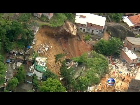 مقتل عشرة أشخاص على الأقل  إثر انهيار أرضي في البرازيل