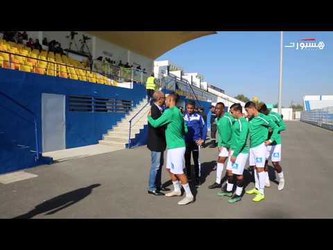 شاهد الزيات يُشجّع لاعبي الرجاء قبل مواجهة الكوكب المراكشي