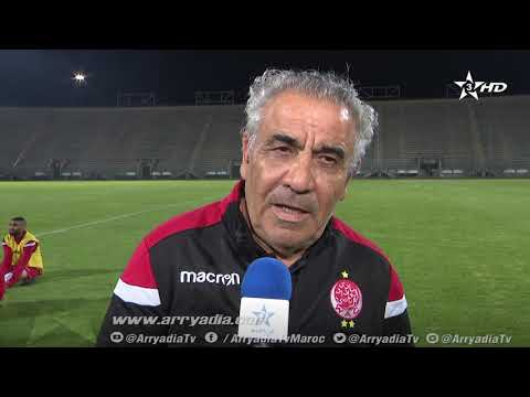 شاهد فوزي البنزرتي يتحدث عن إصابة كومارا قبل مباراة صن داونز