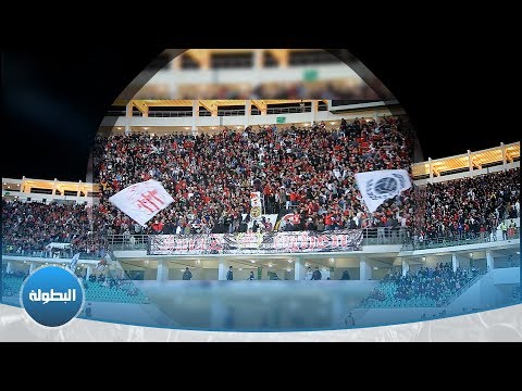 شاهد إبداعات جماهير حسنية أغادير في المدرجات خلال مواجهة أبا جيفار