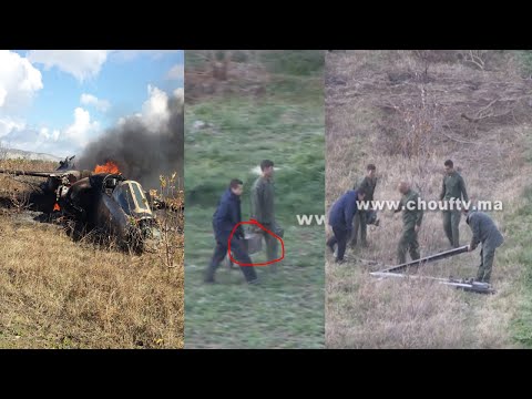 شاهد العثور على الصندوق الأسود للطائرة المنكوبة بتاونات يفُك لُغز سقوطها