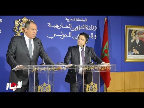 شاهد ناصر بوريطة يجتمع بوزير خارجية روسيا في الرباط