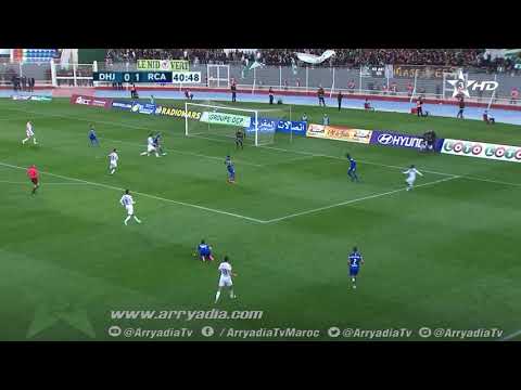 هدف التعادل لـ الدفاع الحسني الجديدي في مرمى الرجاء