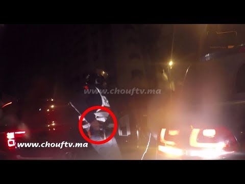 شاهد قوات الأمن تُطارد تاجر كوكايين في الدار البيضاء