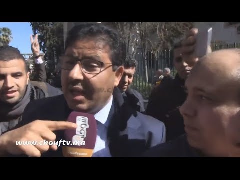 شاهدتعليق حامي الدين بعد تأجيل محاكمته في فاس