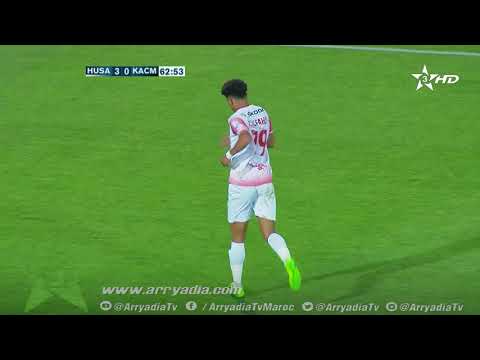 شاهد الهدف الرابع لحسنية أكادير ضد الكوكب المراكشي