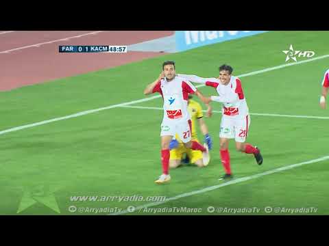 شاهد  الهدف الثاني للكوكب المراكشي ضد الجيش الملكي