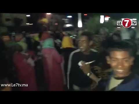 شاهد شاهد فرحة جماهير نهضة زمامرة بعد الصعود للقسم الوطني الأول