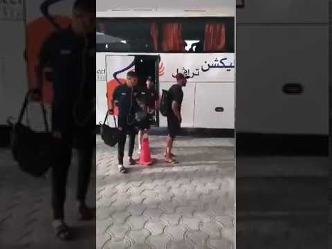 شاهد لحظة وصول بعثة نهضة بركان لفندق الإقامة في الإسكندرية