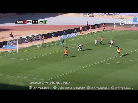 شاهد زامبيا تفوز على المغرب في لقاء ودّي