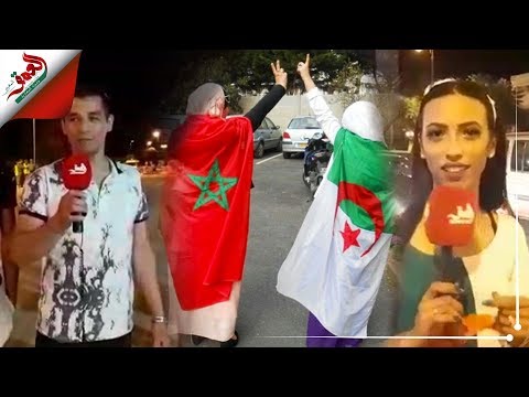 شاهد سكان مدينة وجدة يُوجّهون رسائل مُؤثِّرة للجزائريين