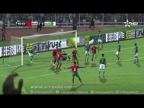 شاهد محمد الناهيري يُسجِّل الهدف الثالث للمنتخب المغربي