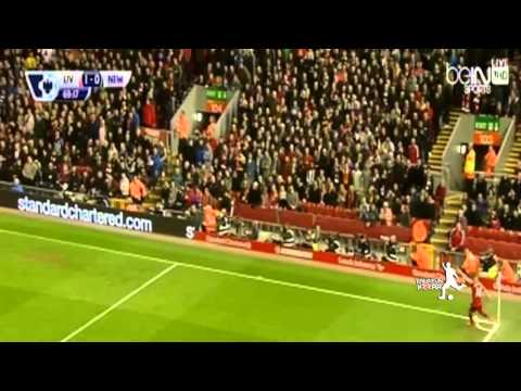 شاهد ليفربول يفوز على ضيفه نيوكاسل يونايتد