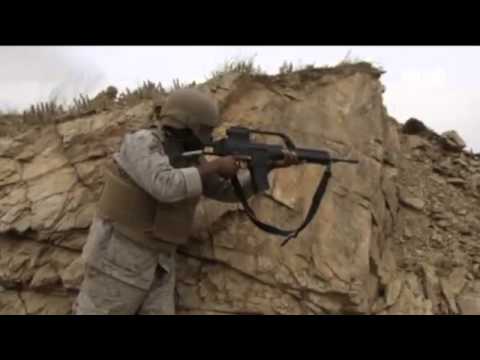 شاهد الجيش السعودي ينتشر على طول الحدود مع اليمن
