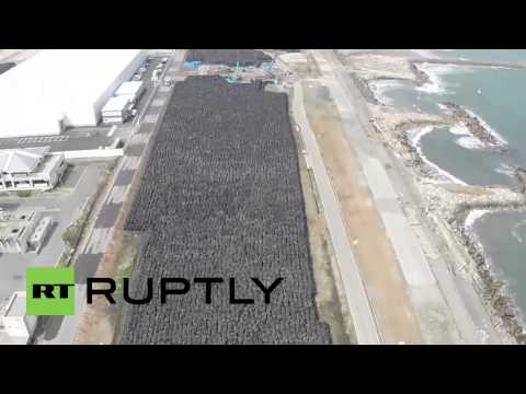 بالفيديو ملايين الأطنان من النفايات النووية في محطة فوكوشيما