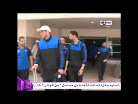 بالفيديو وصول بعثة الأهلي إلى المغرب