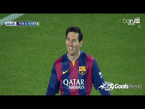 شاهد ستة أهداف لـبرشلونة في خيتافي