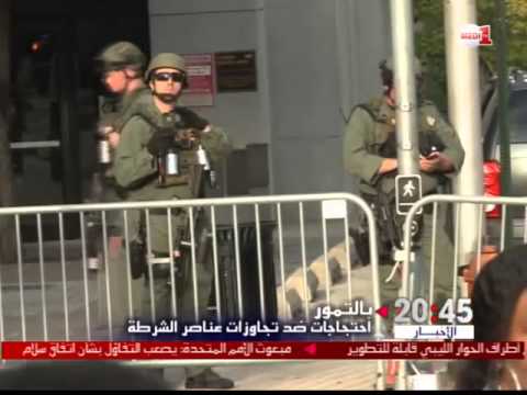 شاهد انتفاض المحتجون ضد العنصرية في بالتيمور