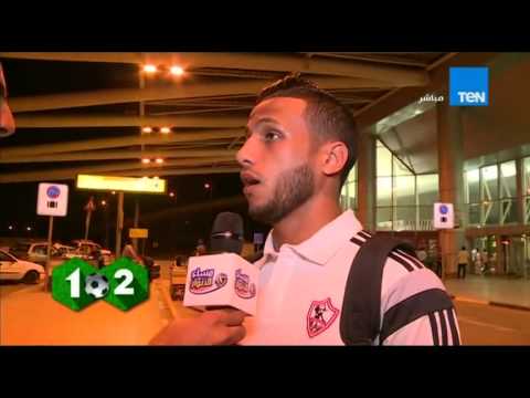 تقرير  مع لاعبي نادي الزمالك