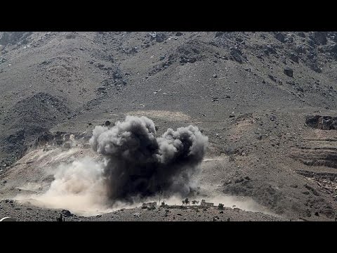 شاهد قوات التحالف تشنُّ قصفًا عنيفًا على مدينة صنعاء
