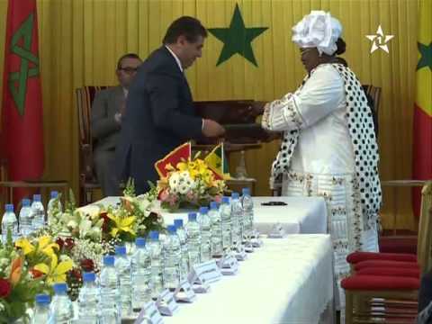 بالفيديو الملك محمد السادس يوطد العلاقات مع السنغال بتوقيع اتفاقات