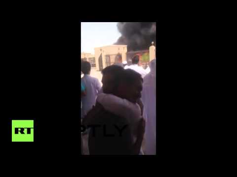 بالفيديو أربعة قتلى جراء تفجير قرب مسجد في الدمام