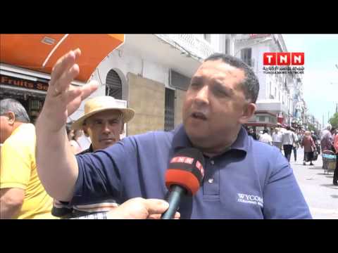 شاهد شوارع العاصمة التونسية تتحول إلى مصبات للقمامة