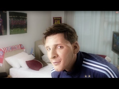 شاهد شبيه ميسي يهنىء الآباء بالعيد العالمي للأب