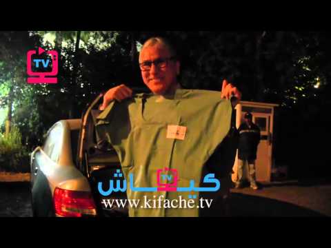 شاهد الوزير الوردي يحمل معدات الإسعاف في الطوموبيل