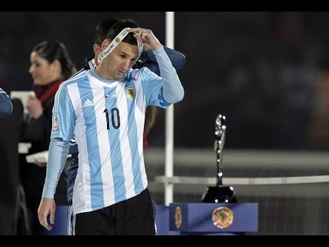 شاهد ملخص ما قدمه ميسي أمام منتخب تشيلي