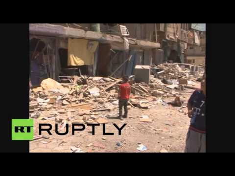 بالفيديو 13 يقتلون جراء ثلاثة تفجيرات مختلفة في بغداد