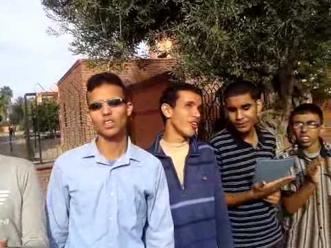 تلاميذ مكفوفون يحتجون في مدينة تارودانت