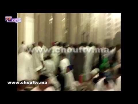 بالفيديو الروينة في الصف الأول داخل مسجد الحسن الثاني قبيل ختم القرآن
