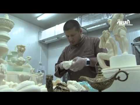 بالفيديو حلوى روسية على شكل لوحات فنية