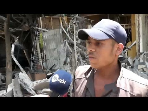 الطيران يستهدف بقنابل الفوسفور مدينة دوما