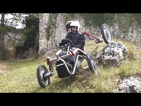 اشهد سيارة عنكبوتية جديدة للسير في الطرق الوعرة