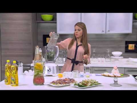 بالفيديو طريقة عمل المشروب الأخضر