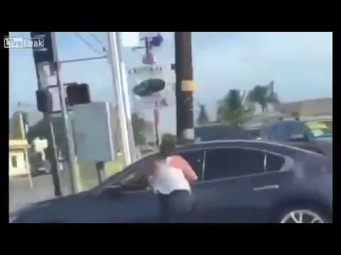 شاهد ردة فعل امرأة أمسكت زوجها مع فتاة