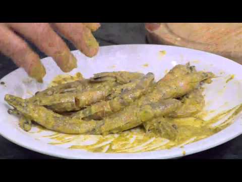 شاهد طريقة عمل جمبري مشوي مع الخضار