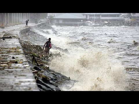 شاهد إعصار كوبو يصل الفلبين صباح الأحد