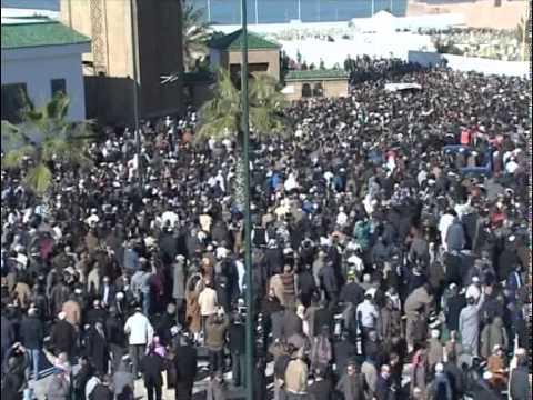 تشييع جنازة وزير الدولة المغربي عبد الله باها