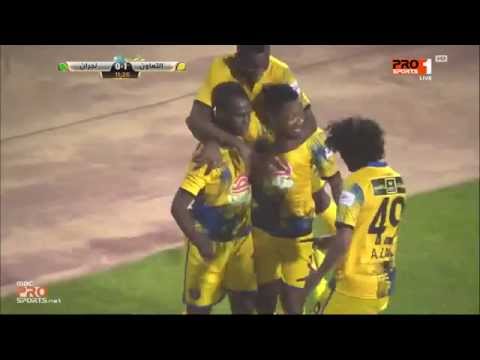 شاهد أهداف فوز التعاون على نجران