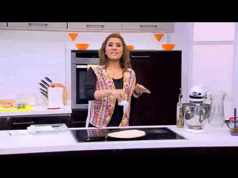 بالفيديو  طريقة عمل عيش صاج لذيذ