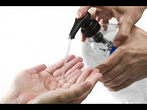 شاهد نصائح حول الماء والصابون والمطهرات