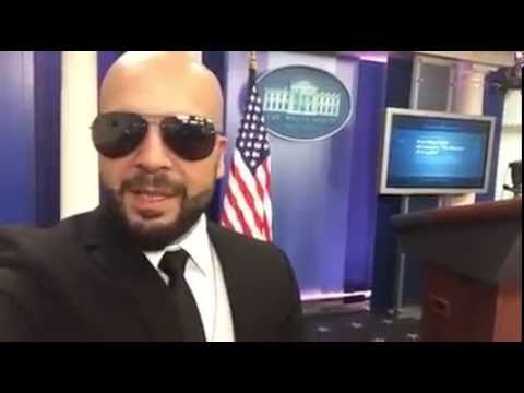 شاهد دوزي يوجه تحية لمتابعيه من داخل البيت الأبيض