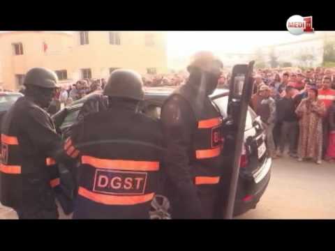 فيديو لقطات حصرية لتوقيف عناصر متطرفة في المغرب